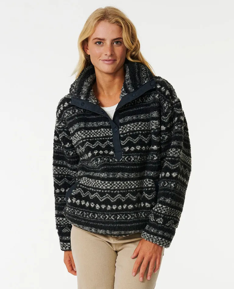 RIP CURL SWEATER LA ISLA POLAR FLEECE