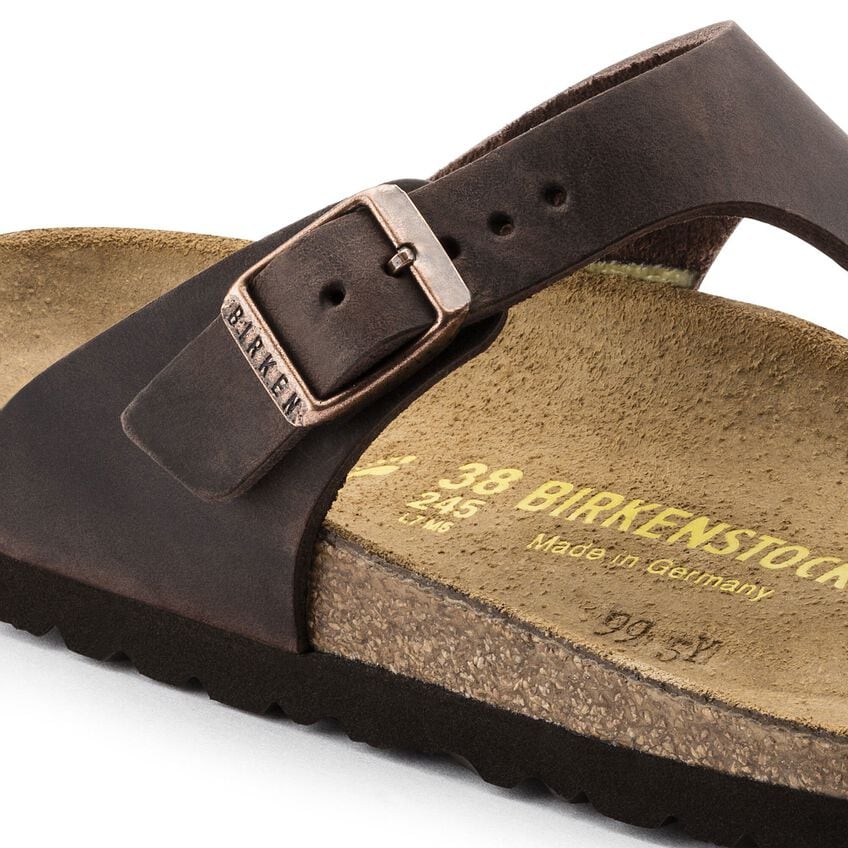 BIRKENSTOCK SANDAL GIZEH OILED LEATHER
