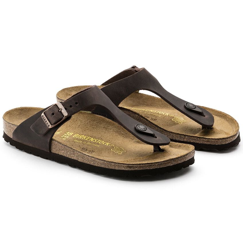 BIRKENSTOCK SANDAL GIZEH OILED LEATHER