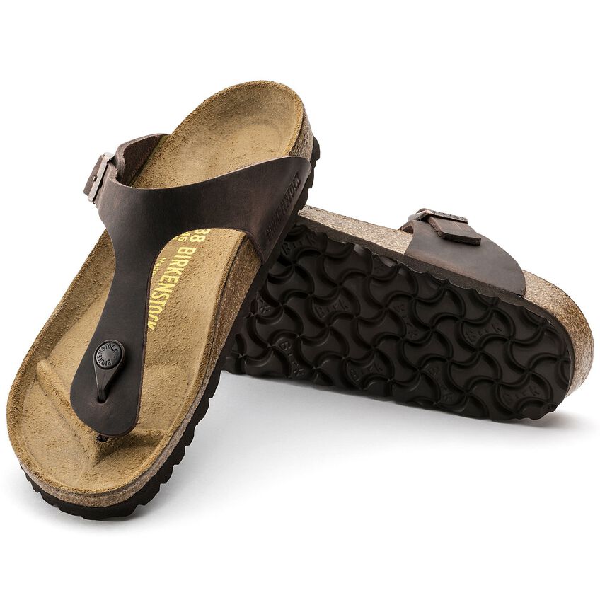 BIRKENSTOCK SANDAL GIZEH OILED LEATHER