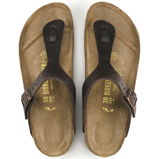 BIRKENSTOCK SANDAL GIZEH OILED LEATHER