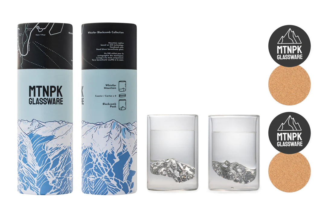 MTNPK GLASSWARE WHISTLER BLACKCOMB