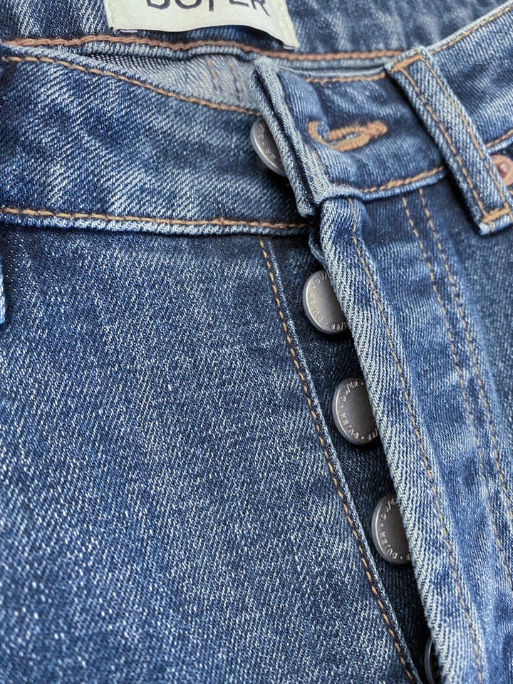 DU/ER DENIM MIDWEIGHT PERFORMACE WIDE LEG