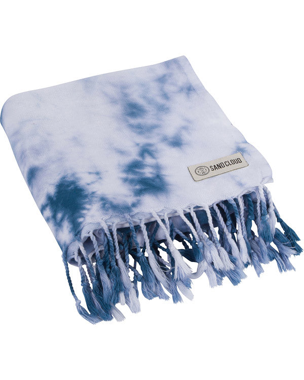 SANDCLOUD TOWEL NAVY ACID WASH
