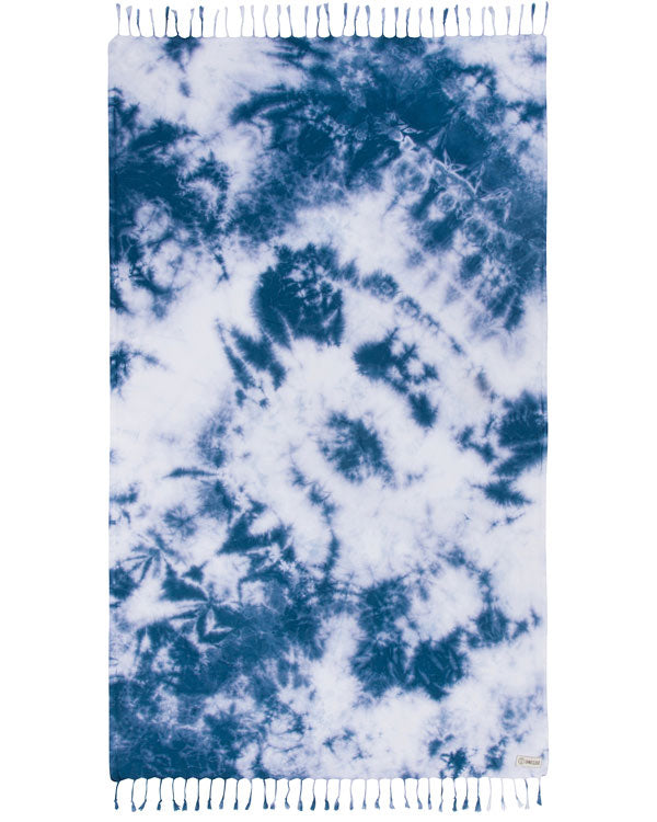 SANDCLOUD TOWEL NAVY ACID WASH