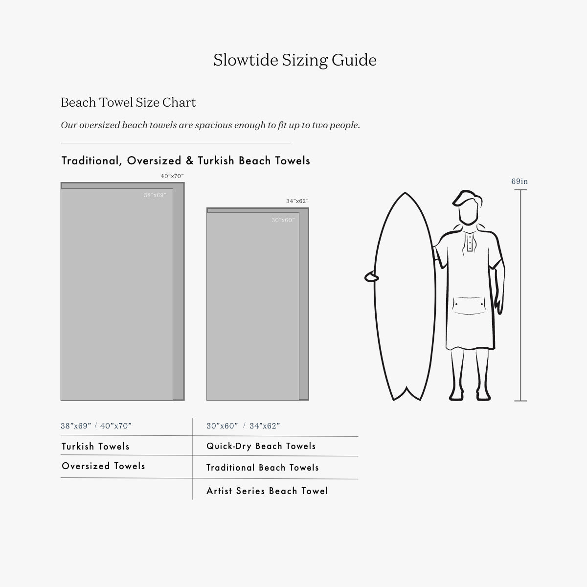 SLOWTIDE TOWEL GIA