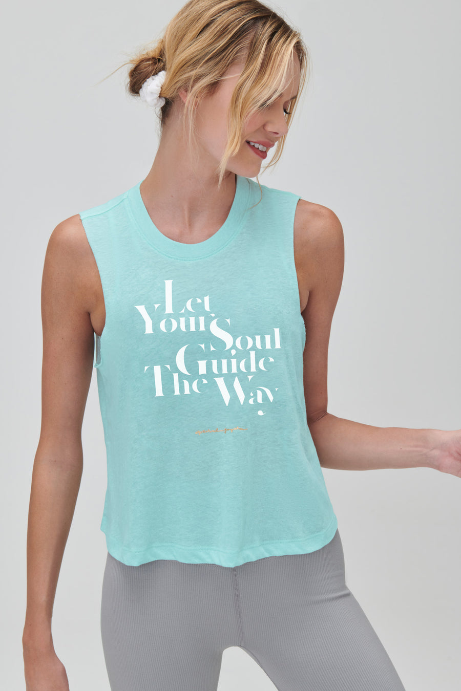 SPIRITUAL GANGSTER TANK LET YOUR SOUL CROP