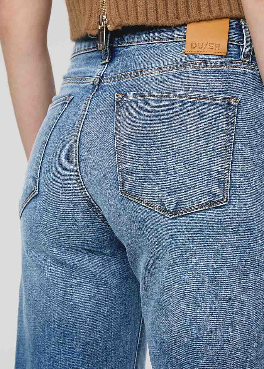 DU/ER DENIM PERFORMANCE WIDE LEG
