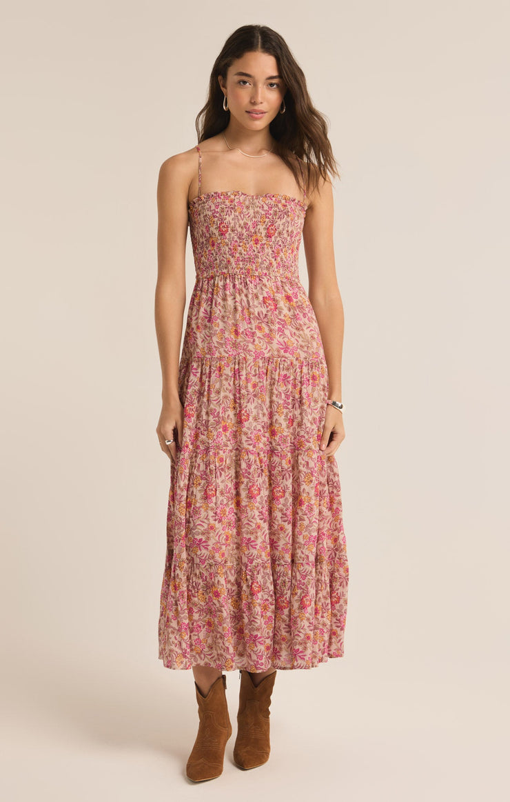 Z SUPPLY DRESS BALOS LIMA FLORAL MIDI