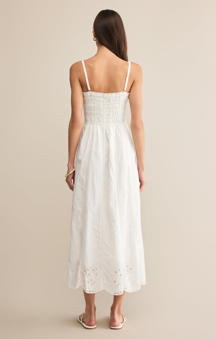 Z SUPPLY DRESS DANI EMBROIDERED MIDI