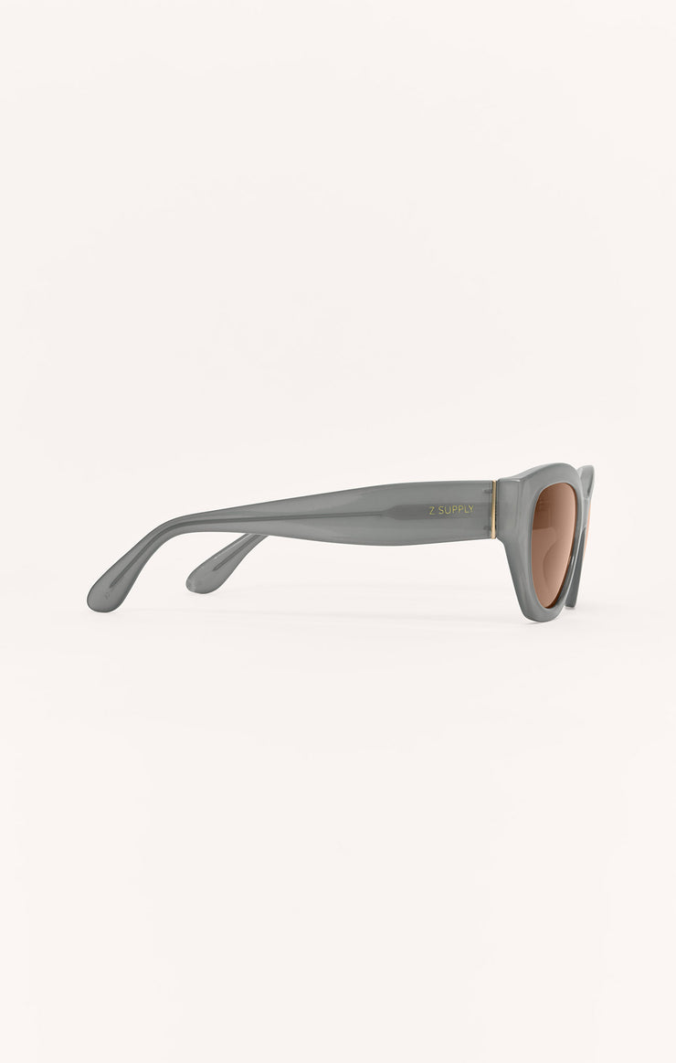 Z SUPPLY SUNGLASS MIRAGE PEWTER | BROWN POLARIZED