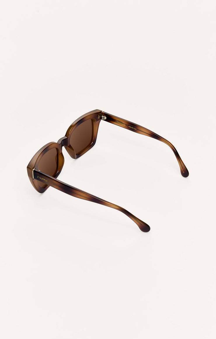 Z SUPPLY SUNGLASS HIDEAWAY BROWN TORTOISE | BROWN