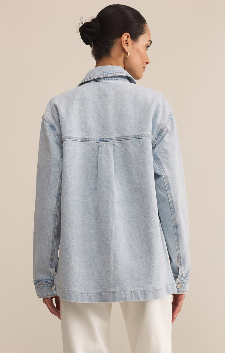 Z SUPPLY JACKET ON THE ROAD DENIM