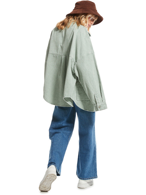 ROXY SHIRT KICK BACK WASHED CORD