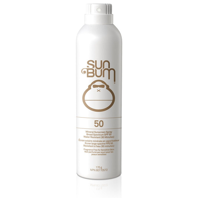 SUN BUM SUNSCREEN MINERAL SPRAY SPF 50