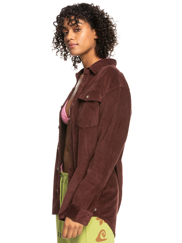 ROXY SHIRT LET IT GO CORD