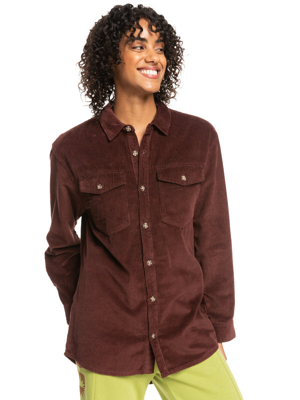 ROXY SHIRT LET IT GO CORD
