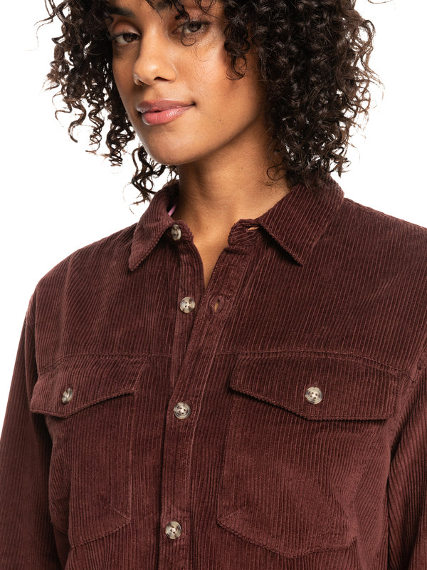 ROXY SHIRT LET IT GO CORD