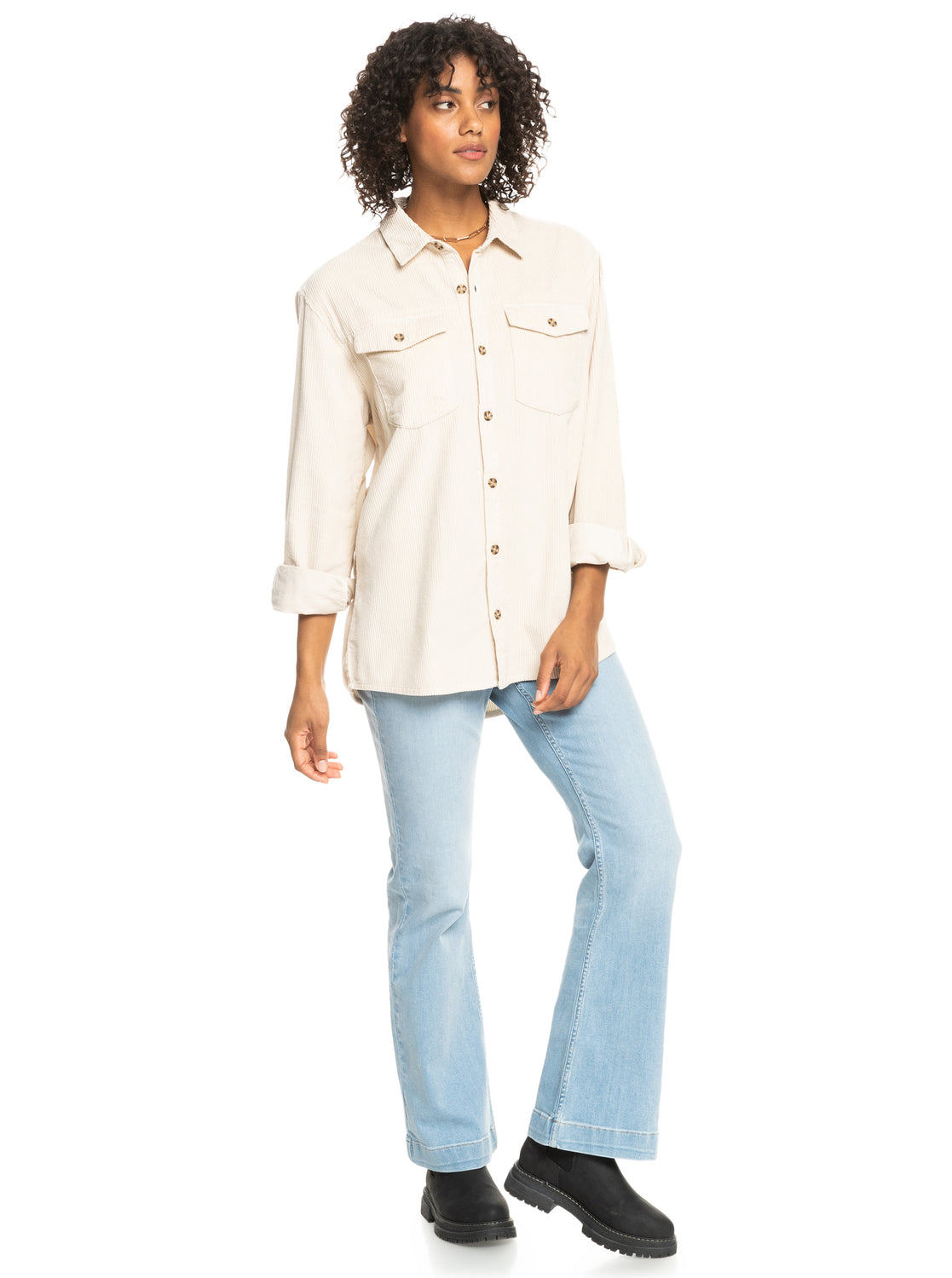 ROXY SHIRT LET IT GO CORD