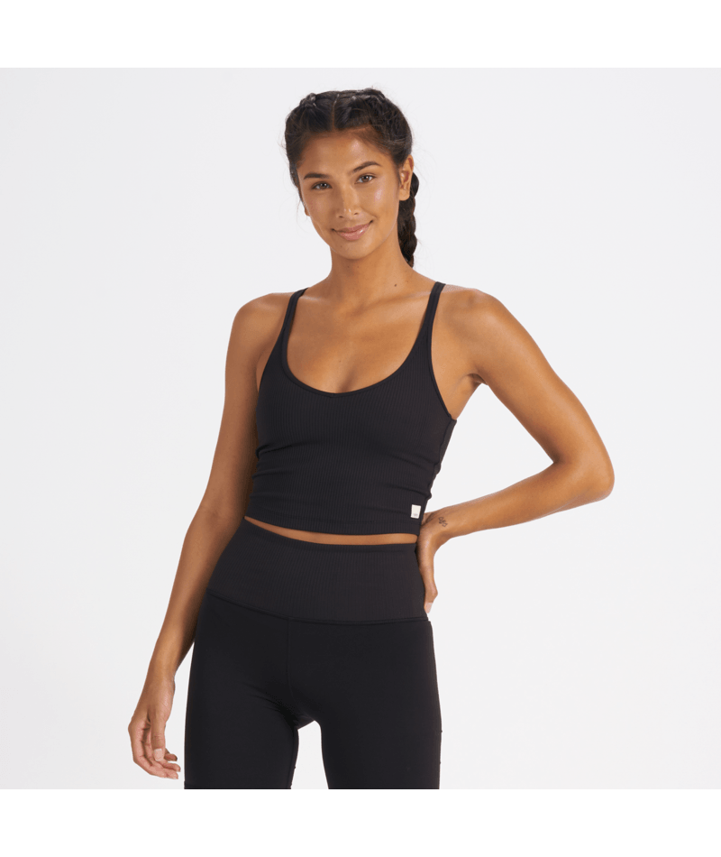 VUORI TANK RIB CROP