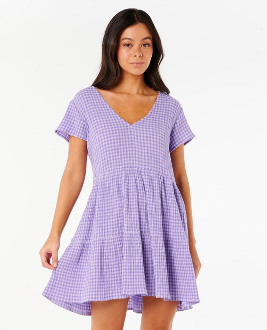 RIP CURL DRESS PREMIUM SURF CHECK DRESS