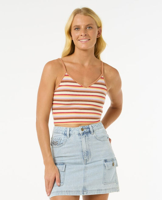 RIP CURL TANK BOBBI STRIPE