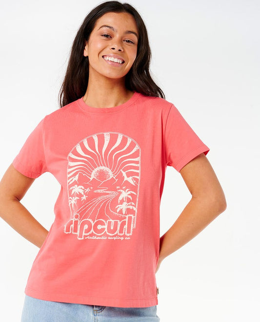 RIP CURL TEE RADIANT