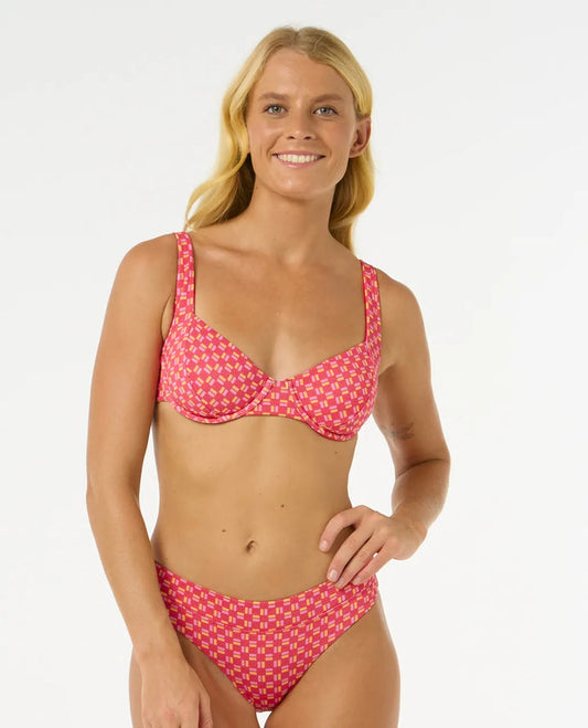 RIP CURL BIKINI TOP SHELL COVE D-DD BALCONETTE