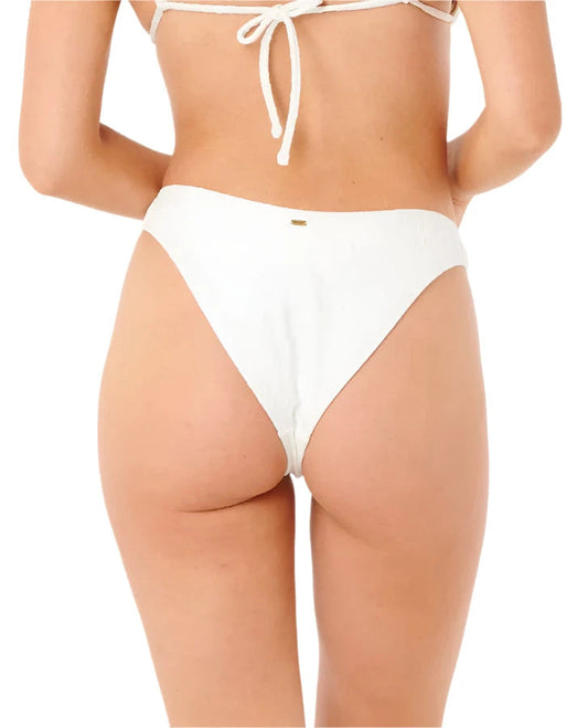 RIP CURL BIKINI BOTTOM DUSK TEXTURED HI LEG CHEEKY