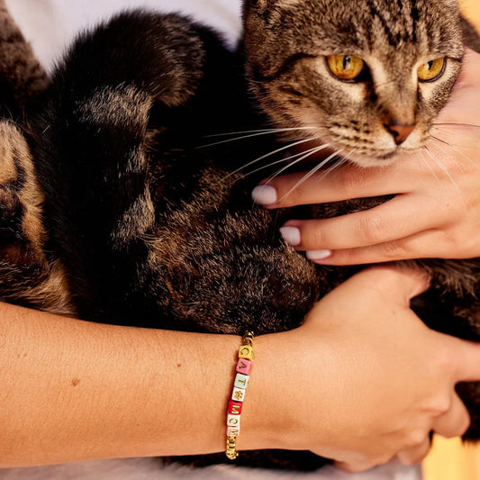 PURA VIDA BRACELET CAT MOM