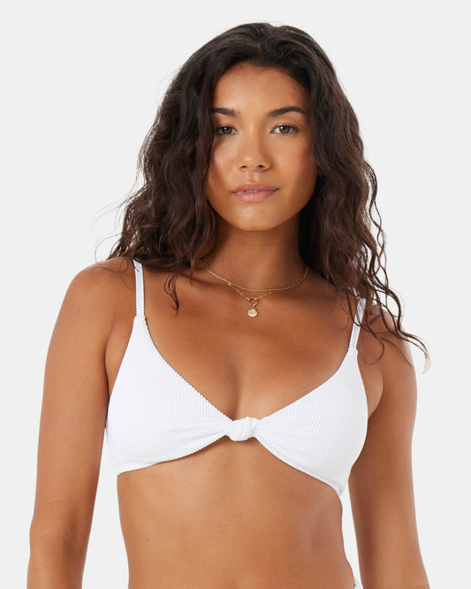 ROXY BIKINI TOP RIB ROXY LOVE KNOT BRALETTE