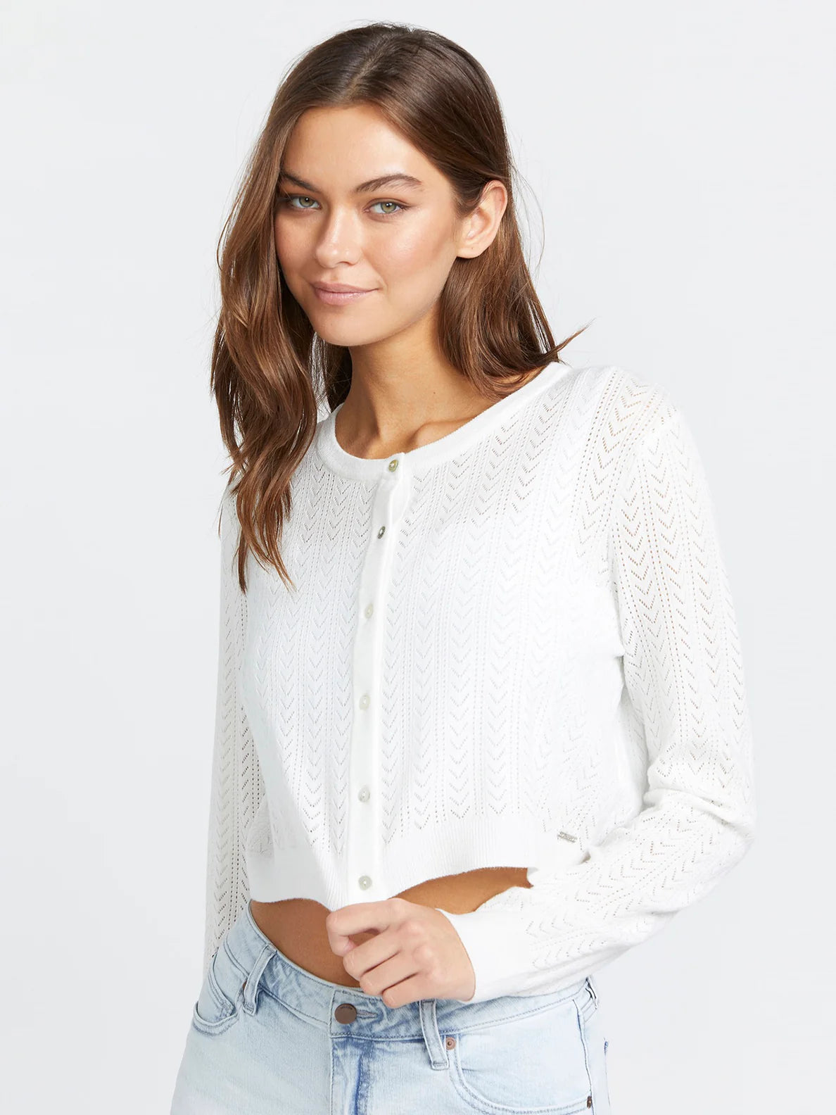 VOLCOM CARDIGAN SHELLO THERE