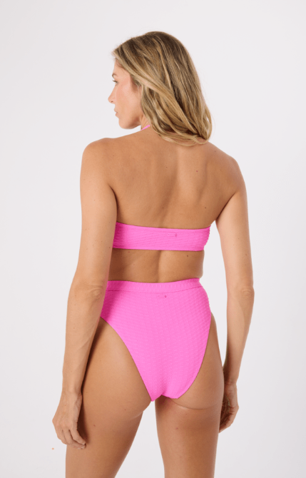 ROXY BIKINI BOTTOM HALEIWA BANDED HIGH WAIST MOD