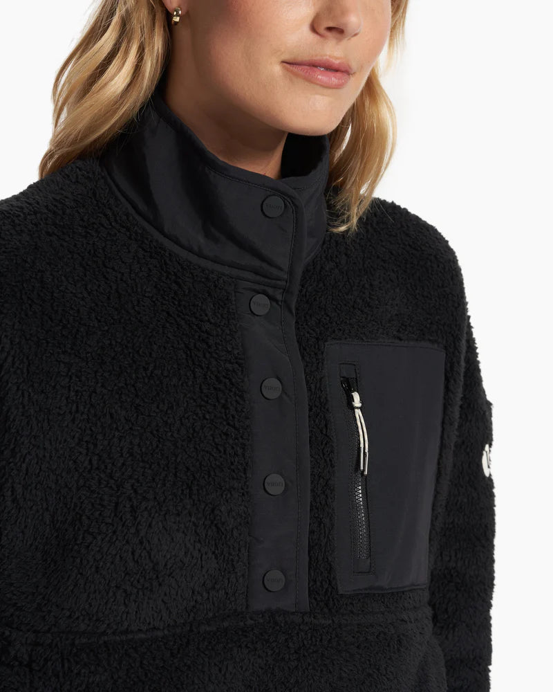 VUORI JACKET COZY SHERPA POPOVER