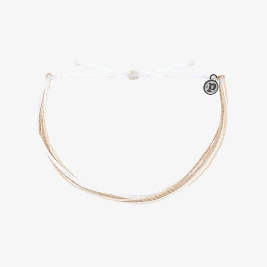 PURA VIDA ANKLET WHITE SANDS