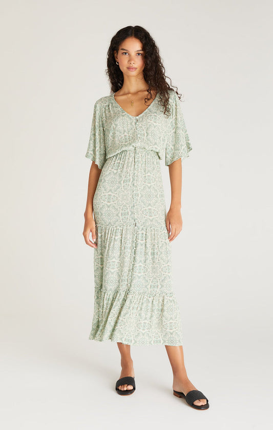 Z SUPPLY DRESS SHANNA MEDALLION MIDI