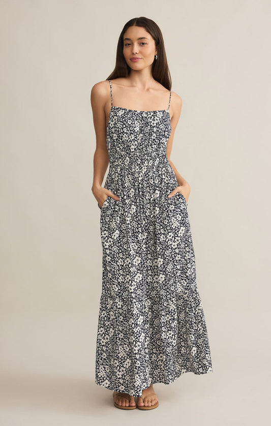 Z SUPPLY DRESS TOLUCA YNEZ FLORAL MAXI