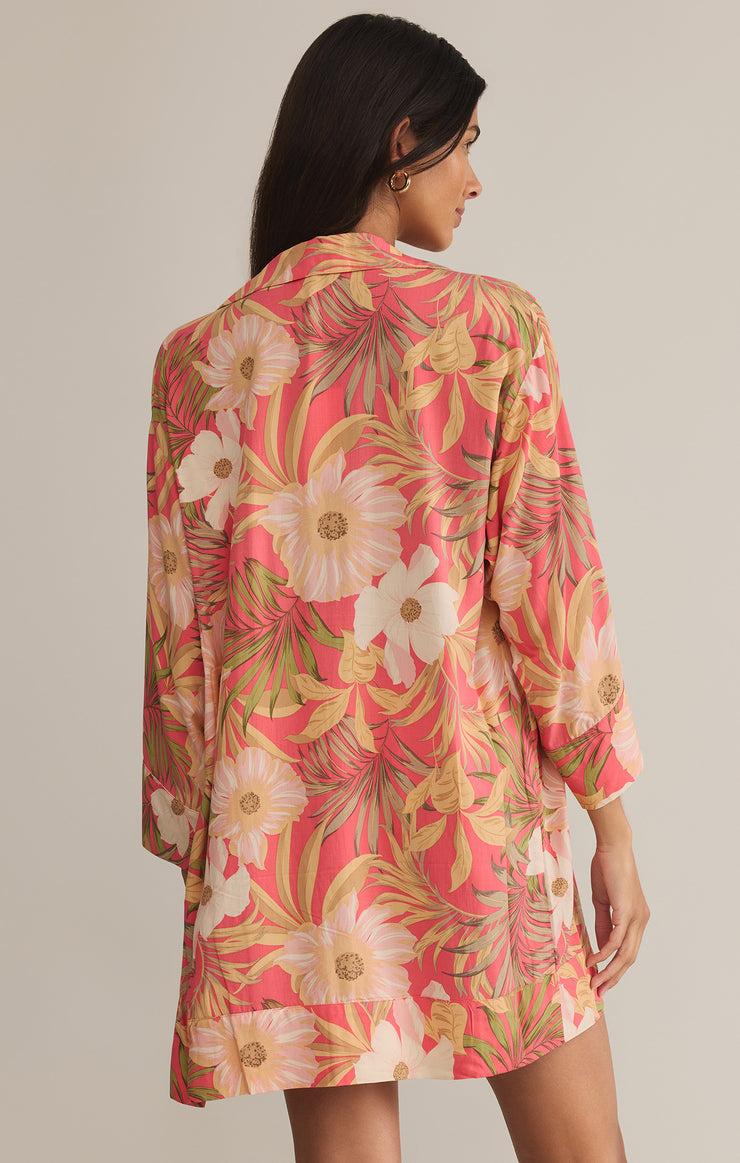 Z SUPPLY DRESS DANTE BARRA TROPIC