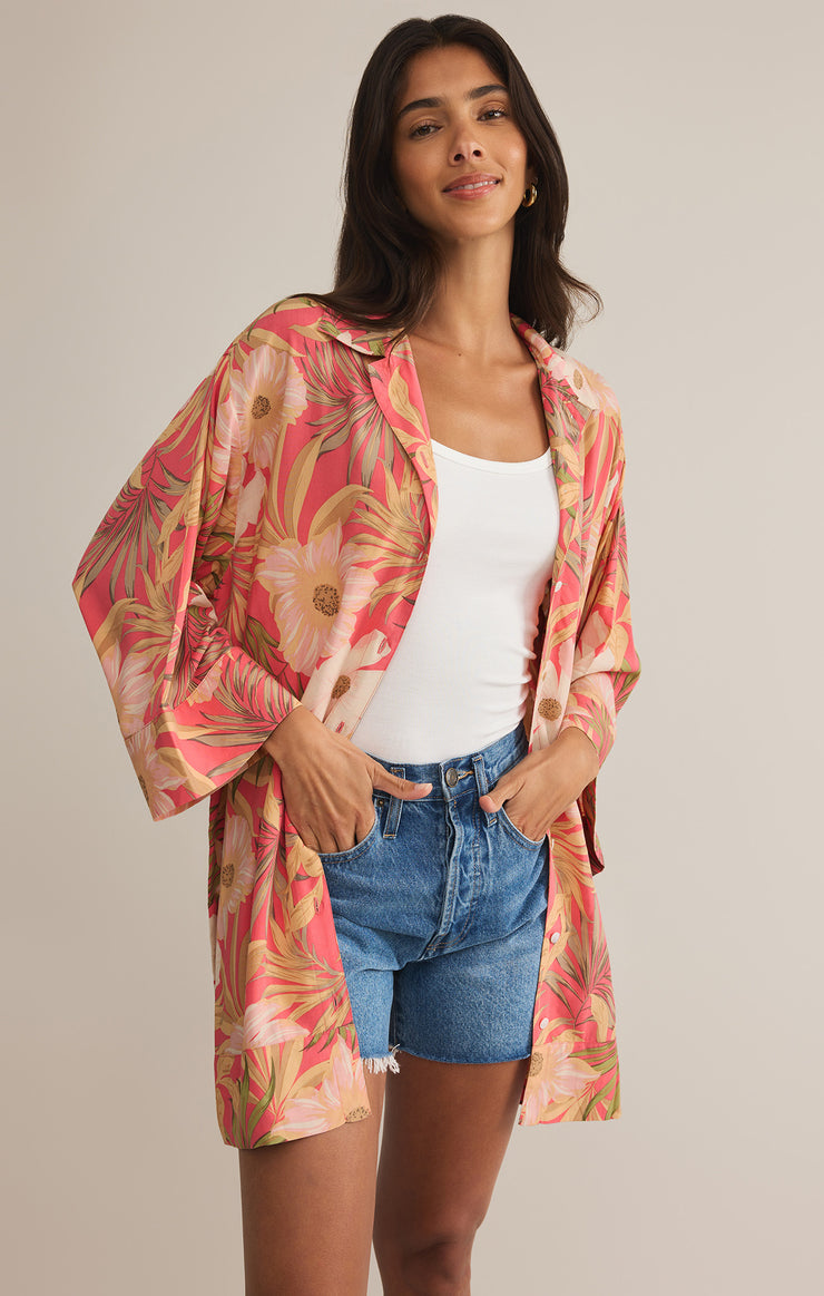 Z SUPPLY DRESS DANTE BARRA TROPIC
