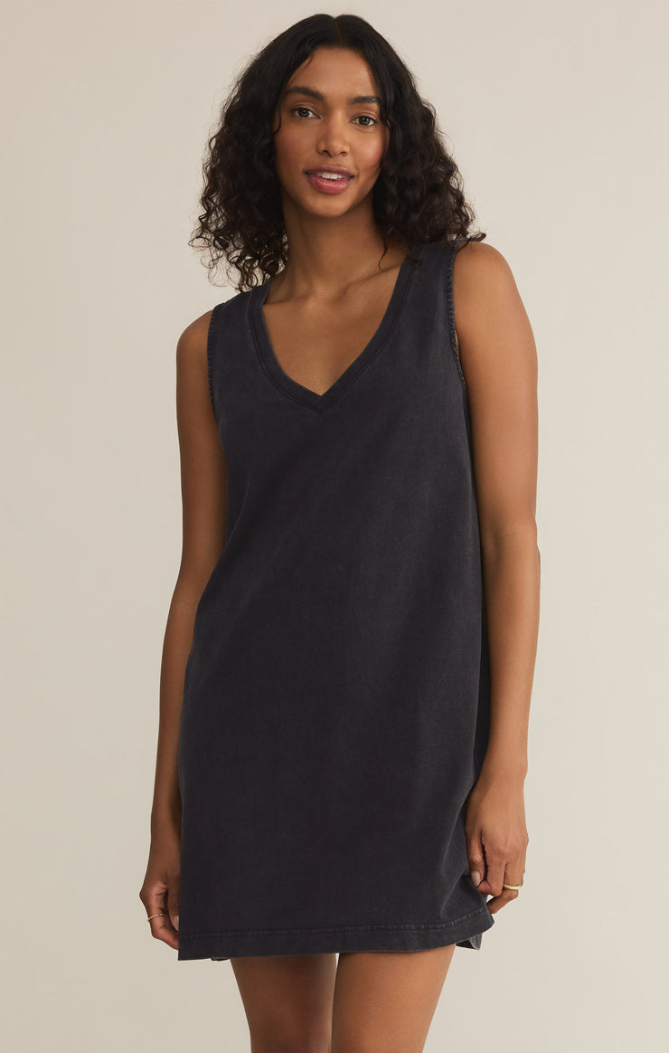 Z SUPPLY DRESS SLOANE V-NECK MINI