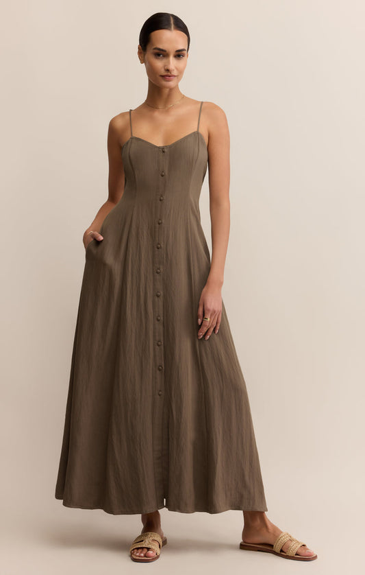 Z SUPPLY DRESS ANGEL EYES MIDI
