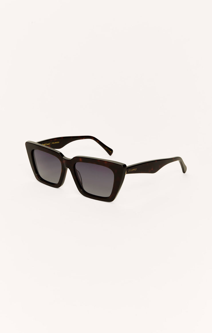 Z SUPPLY SUNGLASS FEEL GOOD DARK TORT | GRADIENT