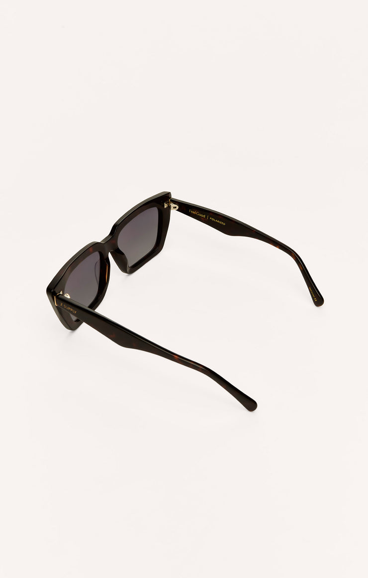 Z SUPPLY SUNGLASS FEEL GOOD DARK TORT | GRADIENT