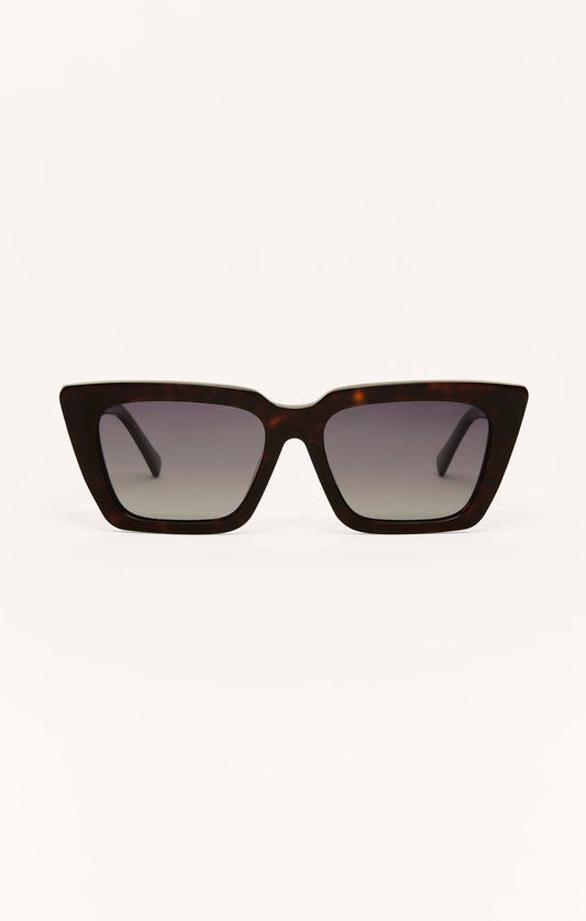 Z SUPPLY SUNGLASS FEEL GOOD DARK TORT | GRADIENT
