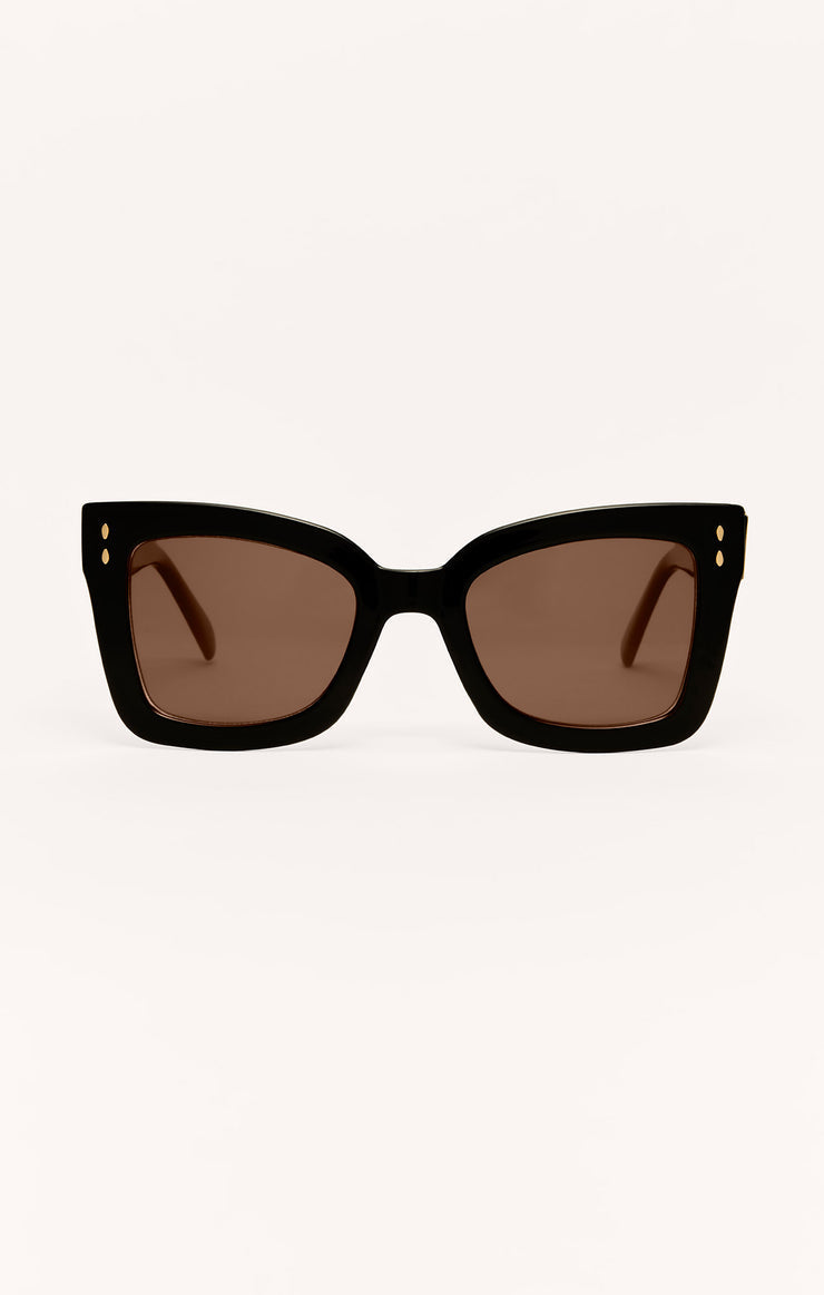 Z SUPPLY SUNGLASS CONFIDENTIAL BROWN TORTOISE | BROWN