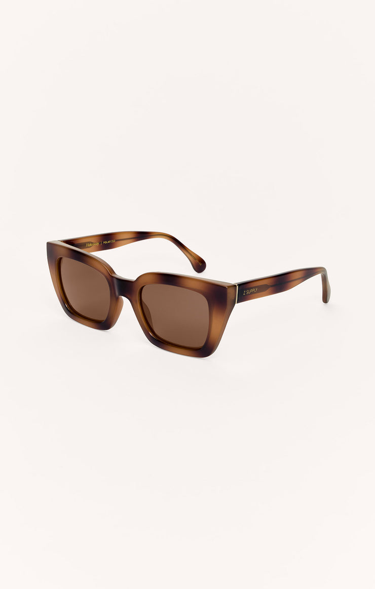 Z SUPPLY SUNGLASS HIDEAWAY BROWN TORTOISE | BROWN