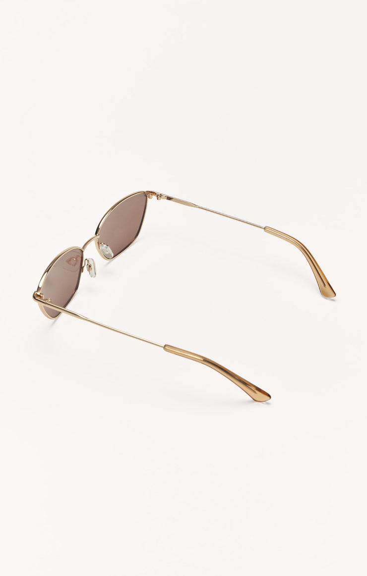 Z SUPPLY SUNGLASS CATWALK GOLD | BRONZE POLARIZED