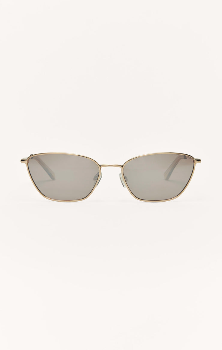 Z SUPPLY SUNGLASS CATWALK GOLD | BRONZE POLARIZED