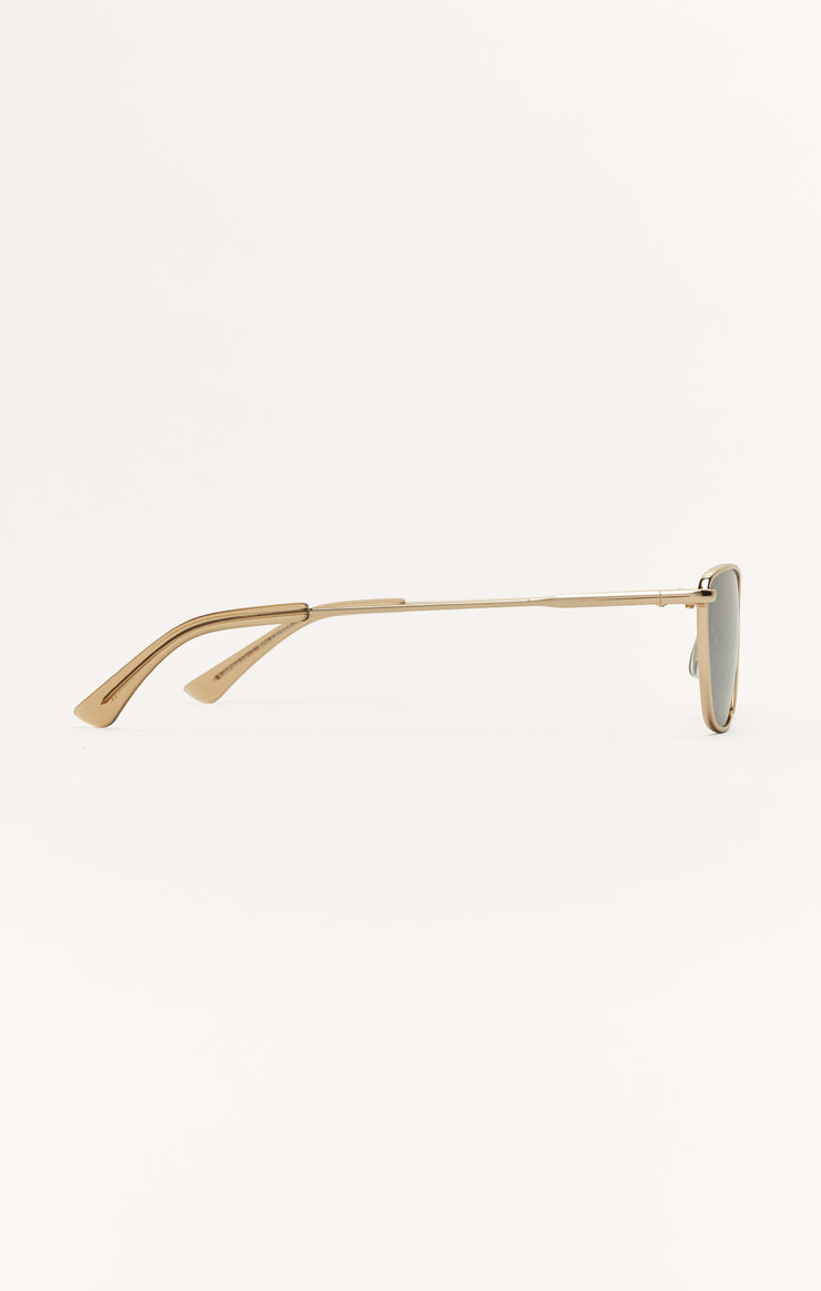 Z SUPPLY SUNGLASS CATWALK GOLD | BRONZE POLARIZED
