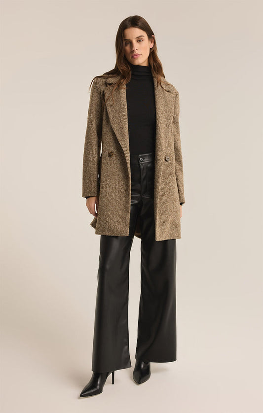 Z SUPPLY PANT RILYNN FAUX LEATHER PANT